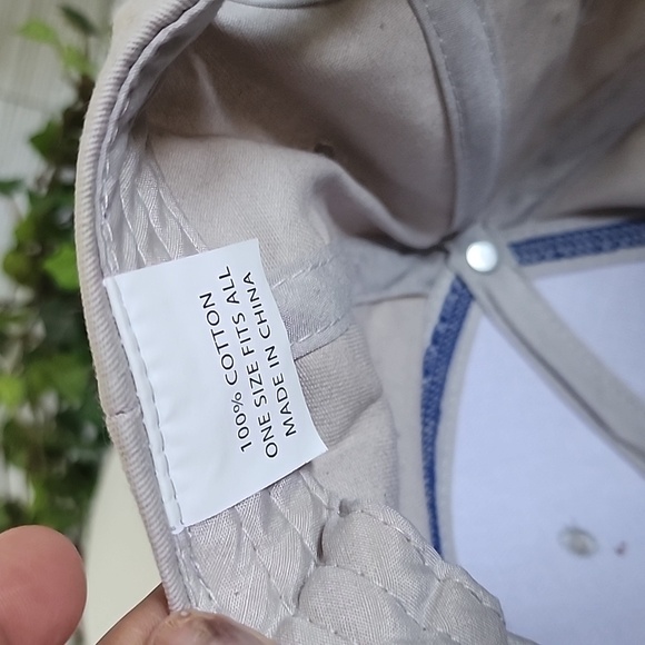 NEW Tan Blue Bud Light Baseball Cap Hat - Picture 6 of 6